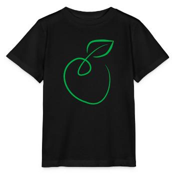 Apple - Stanley/Stella MINI CREATOR Kids’ T-Shirt - black - Front - Mikhail (115cm)