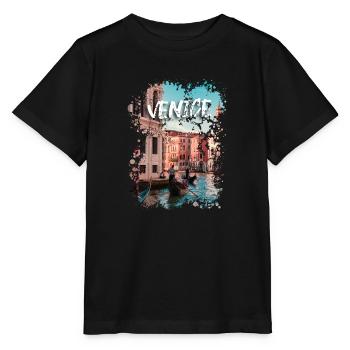 Venice - Stanley/Stella MINI CREATOR Kids’ T-Shirt - black - Front - Mikhail (115cm)