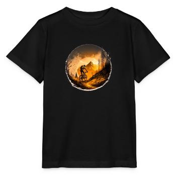 VTT BMX VTT Bike Street Trial Outdoor - T-shirt bio MINI CREATOR Stanley/Stella Enfant - noir - Devant - Mikhail (115cm)