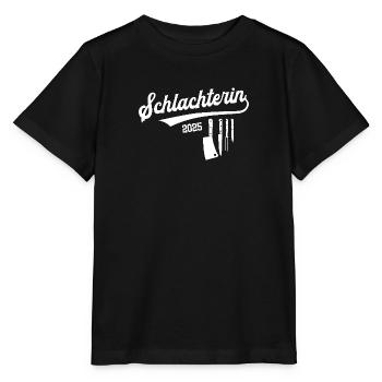 Schlachterin 2025 Ausbildung Beruf Schlachter Frau - Stanley/Stella Kinder T-Shirt MINI CREATOR  - Schwarz - Vorne - Mikhail (115cm)