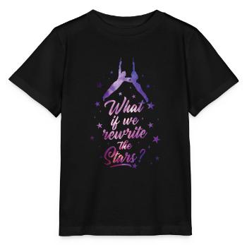 Rewrite the Stars shirt showman party circus shirt - Stanley/Stella Kinder T-Shirt MINI CREATOR  - Schwarz - Vorne - Mikhail (115cm)