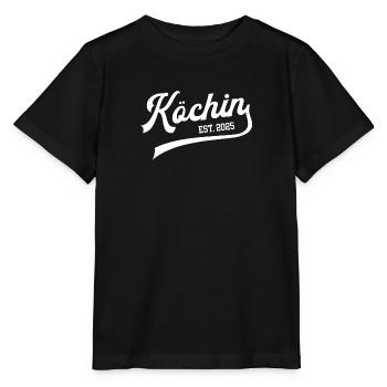 Köchin 2025 Ausbildung Lehre Beruf Koch Lehrling - Stanley/Stella Kinder T-Shirt MINI CREATOR  - Schwarz - Vorne - Mikhail (115cm)
