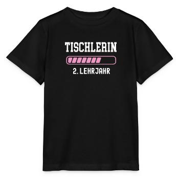Tischlerin Ausbildung 2 Lehrjahr zweites Jahr - Stanley/Stella Kinder T-Shirt MINI CREATOR  - Schwarz - Vorne - Mikhail (115cm)