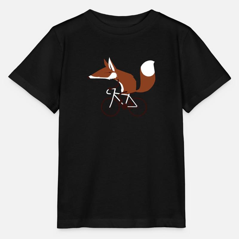 Cyclisme Fox - T-shirt bio MINI CREATOR Stanley/Stella Enfant - noir