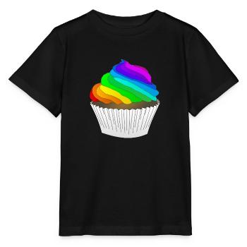 Cupcake - Stanley/Stella Kinder T-Shirt MINI CREATOR  - Schwarz - Vorne - Mikhail (115cm)