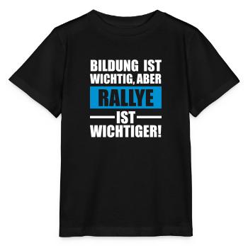 Rallye Sportart - Stanley/Stella Kinder T-Shirt MINI CREATOR  - Schwarz - Vorne - Mikhail (115cm)