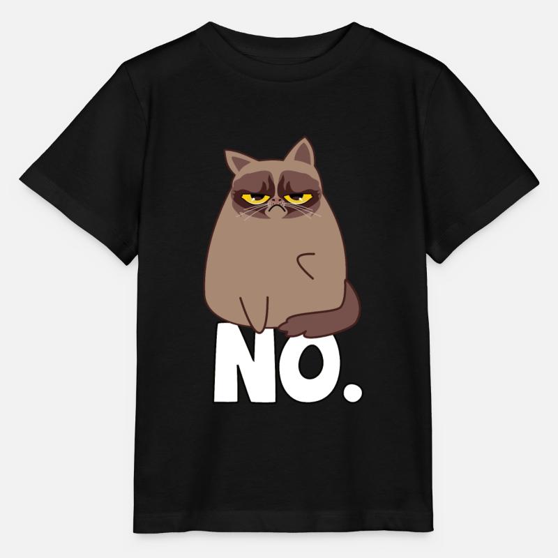 Grumpy Cat - Stanley/Stella Kinder T-Shirt MINI CREATOR  - Schwarz