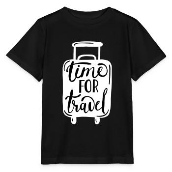 Reisen Abenteuer Travel Freiheit - Stanley/Stella Kinder T-Shirt MINI CREATOR  - Schwarz - Vorne - Mikhail (115cm)