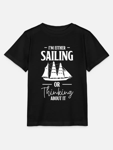 Segeln Boot Schiffahrt - Stanley/Stella Kinder T-Shirt MINI CREATOR  - Schwarz
