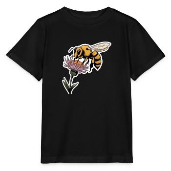 Bee - Stanley/Stella MINI CREATOR Kids’ T-Shirt - black - Front - Mikhail (115cm)