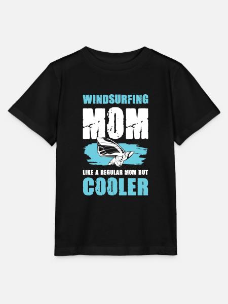 windsurf mama - Stanley/Stella Kinder T-Shirt MINI CREATOR - Schwarz