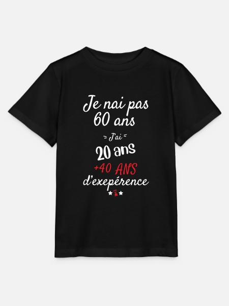 I don't have a 60 birthday present - Stanley/Stella MINI CREATOR Kids’ T-Shirt - black