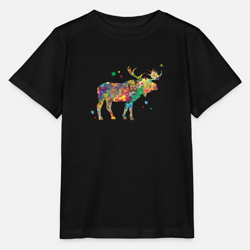 orignal Color Splash - T-shirt bio MINI CREATOR Stanley/Stella Enfant - noir