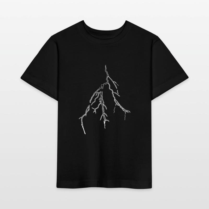 Weather Blitz Vector Thunderstorm front Stanley/Stella MINI CREATOR Kids’ T-Shirt