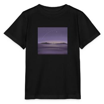 Das Leben im Archipel mit dem Rauschen von Meer und Wind ist großartig - Stanley/Stella Kinder T-Shirt MINI CREATOR  - Schwarz - Vorne - Mikhail (115cm)