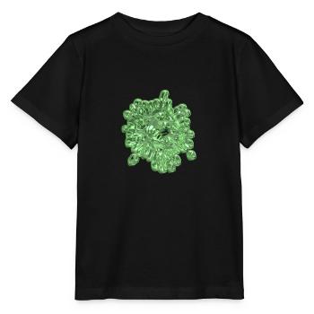 Pesitzide Agriculture devient agriculteur agricole vert - T-shirt bio MINI CREATOR Stanley/Stella Enfant - noir - Devant - Mikhail (115cm)