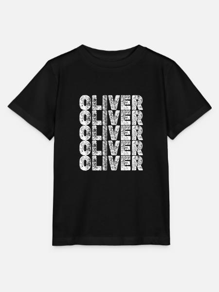 Geschenk Oliver - Stanley/Stella Kinder T-Shirt MINI CREATOR - Schwarz