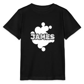 Gift James - Stanley/Stella MINI CREATOR Kids’ T-Shirt - black - Front - Mikhail (115cm)