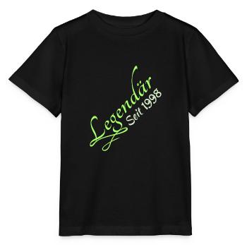 Legendär 1998 - Stanley/Stella Kinder T-Shirt MINI CREATOR  - Schwarz - Vorne - Mikhail (115cm)