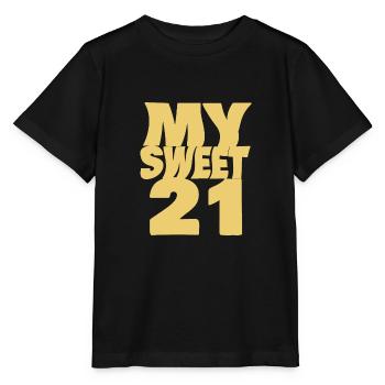 Sweet 21 - Stanley/Stella MINI CREATOR Kids’ T-Shirt - black - Front - Mikhail (115cm)