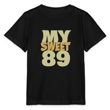 Sweet 89 - Stanley/Stella Kinder T-Shirt MINI CREATOR  - Schwarz - Vorne - Mikhail (115cm)