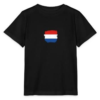 Pays-Bas Drapeau néerlandais néerlandais - T-shirt bio MINI CREATOR Stanley/Stella Enfant - noir - Devant - Mikhail (115cm)