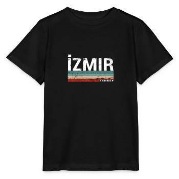 Izmir Turquie Vintage Turc Turc - T-shirt bio MINI CREATOR Stanley/Stella Enfant - noir - Devant - Mikhail (115cm)
