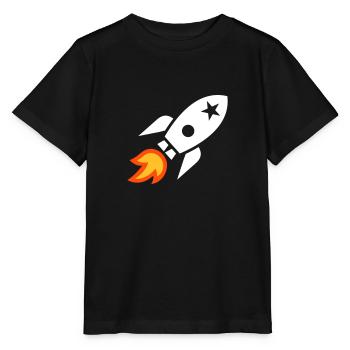 Rocket - Stanley/Stella MINI CREATOR Kids’ T-Shirt - black - Front - Mikhail (115cm)