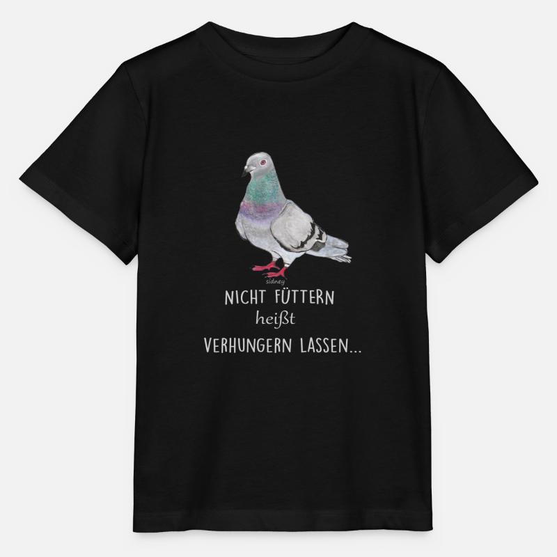 Wester Stadttaube - Stanley/Stella Kinder T-Shirt MINI CREATOR - Schwarz