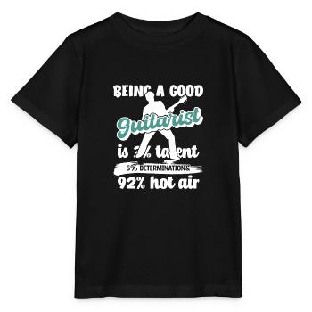 Guitarist - Stanley/Stella MINI CREATOR Kids’ T-Shirt - black - Front - Mikhail (115cm)