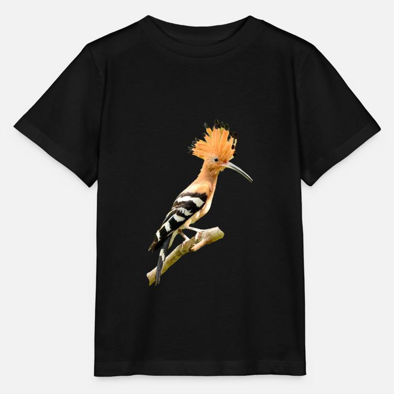 Wiedehopf am431 - Stanley/Stella Kinder T-Shirt MINI CREATOR  - Schwarz
