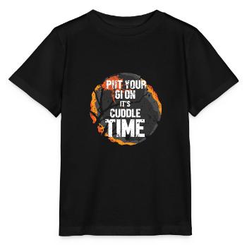 Jiu Jitsu Self Defense - Stanley/Stella MINI CREATOR Kids’ T-Shirt - black - Front - Mikhail (115cm)
