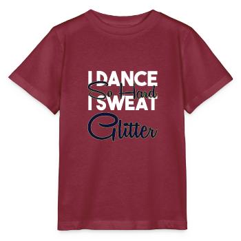 Valse Danse de couple - T-shirt bio MINI CREATOR Stanley/Stella Enfant - bordeaux - Devant - Kain (125cm)