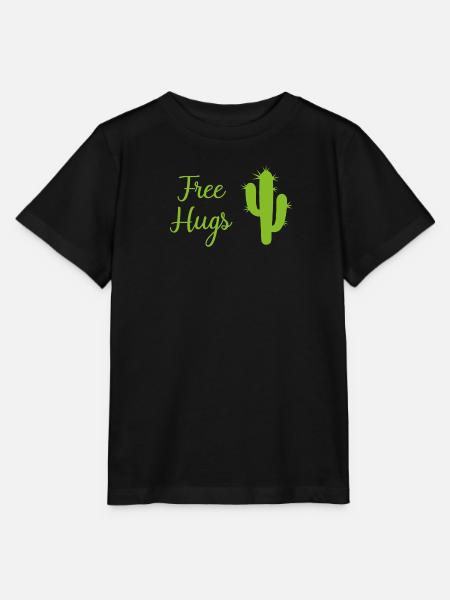 free hugs - Stanley/Stella Kinder T-Shirt MINI CREATOR - Schwarz
