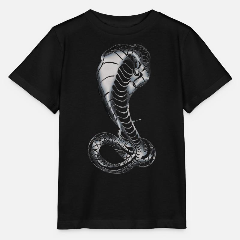 Cobra royal - T-shirt bio MINI CREATOR Stanley/Stella Enfant - noir
