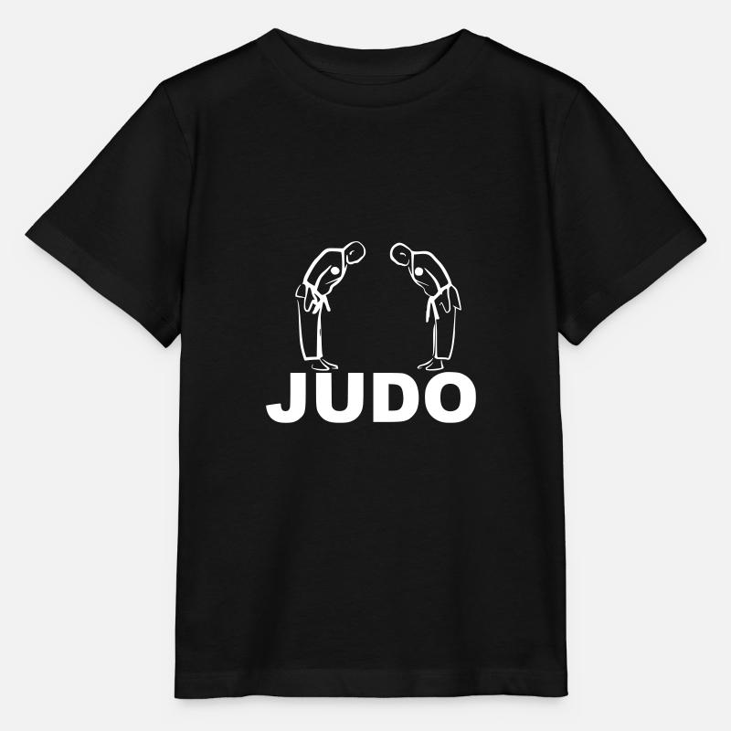 Judo - T-shirt bio MINI CREATOR Stanley/Stella Enfant - noir