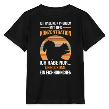 Mama Mutter Erdmännchen - Stanley/Stella Kinder T-Shirt MINI CREATOR  - Schwarz - Vorne - Mikhail (115cm)