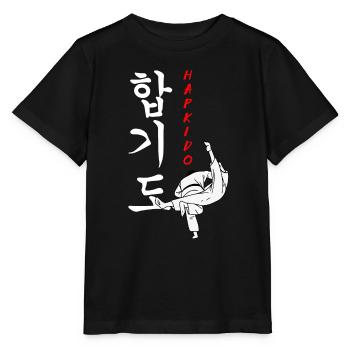 Hapkido-Kampfkunst-Geschenk - Stanley/Stella Kinder T-Shirt MINI CREATOR  - Schwarz - Vorne - Mikhail (115cm)