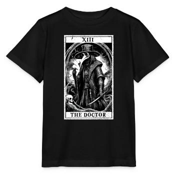 Tarot-Arzt - Stanley/Stella Kinder T-Shirt MINI CREATOR  - Schwarz - Vorne - Mikhail (115cm)