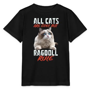 Poupée de chiffon - T-shirt bio MINI CREATOR Stanley/Stella Enfant - noir - Devant - Mikhail (115cm)