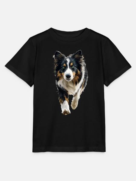 Collie - Stanley/Stella Kinder T-Shirt MINI CREATOR  - Schwarz
