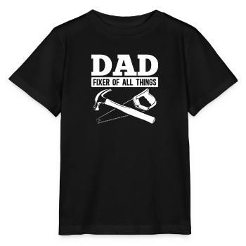 Craftsman Father Craftsman Father - Stanley/Stella MINI CREATOR Kids’ T-Shirt - black - Front - Mikhail (115cm)