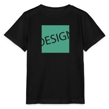 Design - Stanley/Stella Kinder T-Shirt MINI CREATOR  - Schwarz - Vorne - Mikhail (115cm)