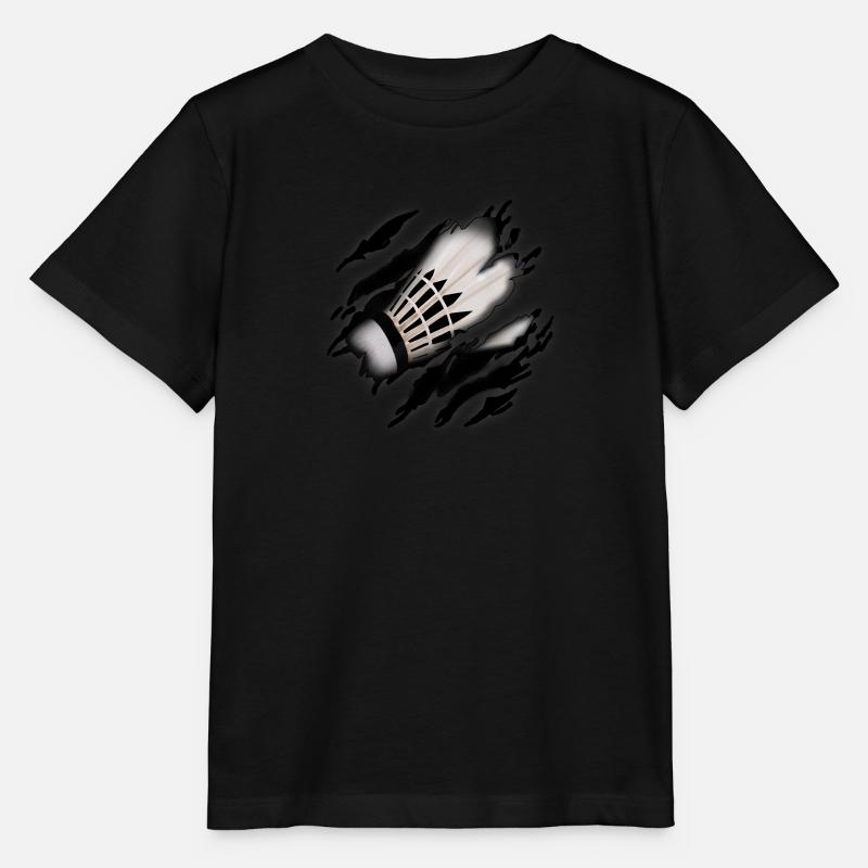 Badminton en moi - T-shirt bio MINI CREATOR Stanley/Stella Enfant - noir
