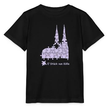 E Stück vun Kölle - Stanley/Stella Kinder T-Shirt MINI CREATOR  - Schwarz - Vorne - Mikhail (115cm)