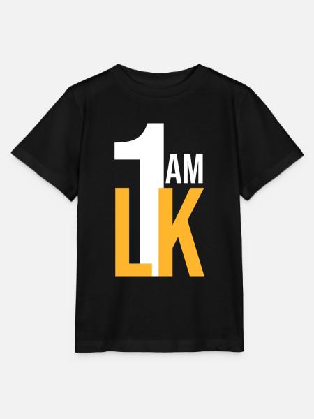 Ich bin LK 1 - Stanley/Stella Kinder T-Shirt MINI CREATOR - Schwarz