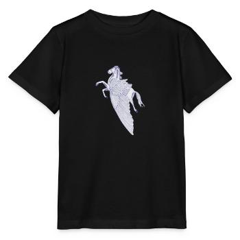 Pegasus - Stanley/Stella Kinder T-Shirt MINI CREATOR  - Schwarz - Vorne - Mikhail (115cm)