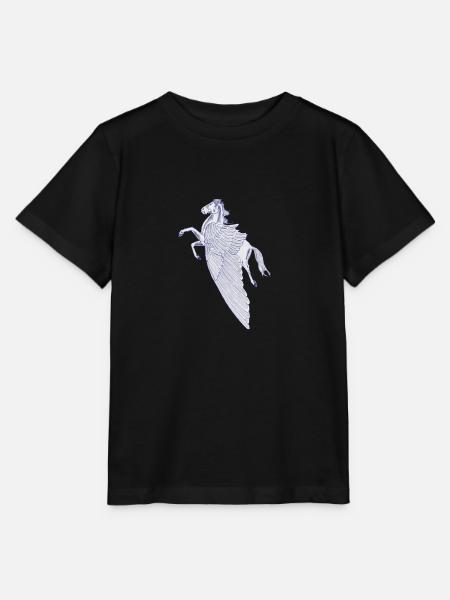 Pegasus - Stanley/Stella Kinder T-Shirt MINI CREATOR - Schwarz