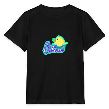 Kuecken am Ostern - Stanley/Stella Kinder T-Shirt MINI CREATOR  - Schwarz - Vorne - Mikhail (115cm)