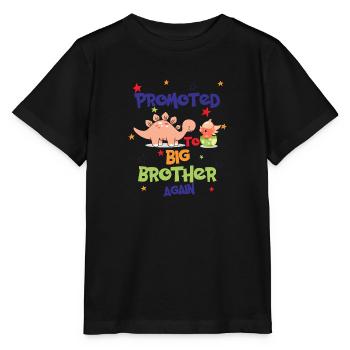 Promu à nouveau grand frère - T-shirt bio MINI CREATOR Stanley/Stella Enfant - noir - Devant - Mikhail (115cm)